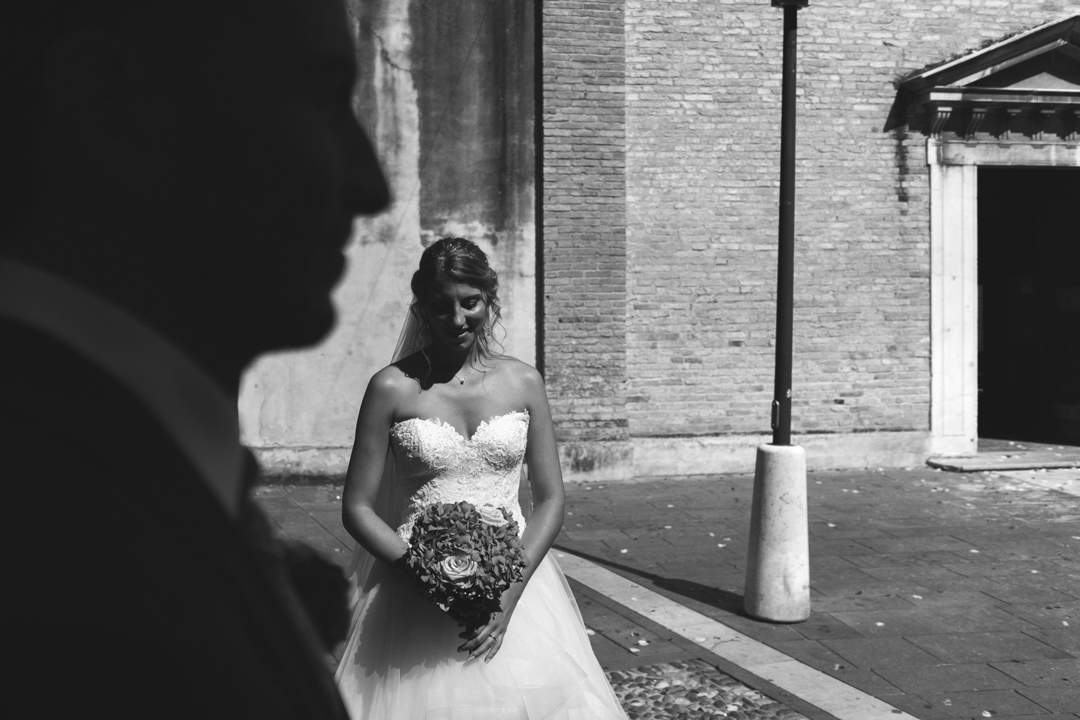 Foto alla sposa. Servizio fotografico di matrimonio SWP a Portogruaro